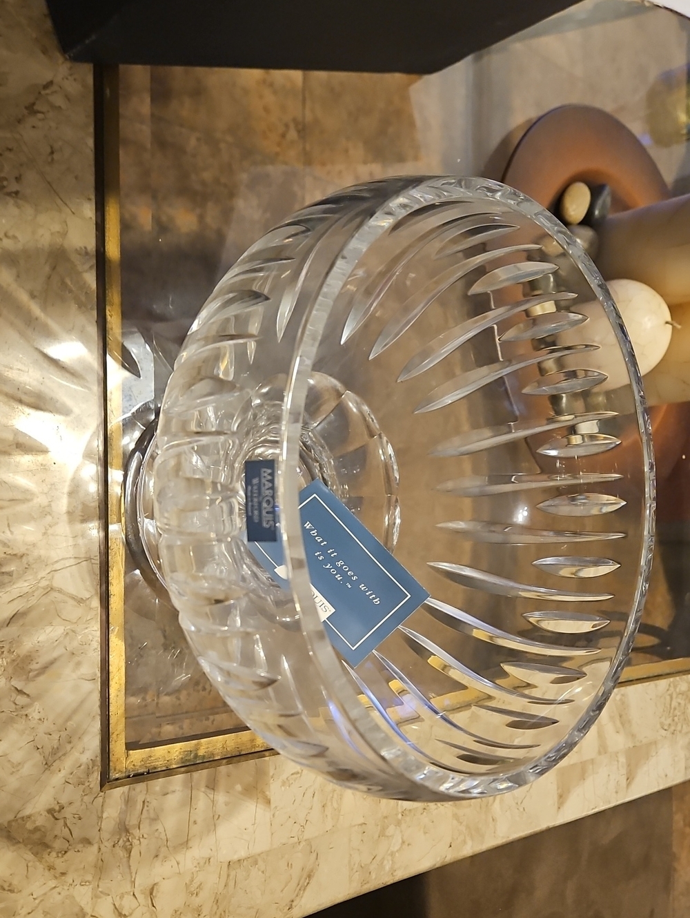 Magnor Crystal Clear Glass Decorative Bowl